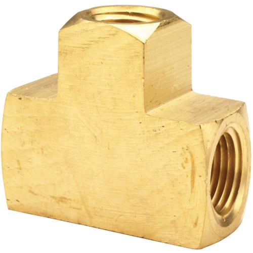 3220606C Female NPT Tee 3220606C Extruded Brass Female NPT Tee